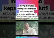 Santri Mbah Wahab Desak Habib Luthfi Klarifikasi Ucapan Soal Pendiri NU
