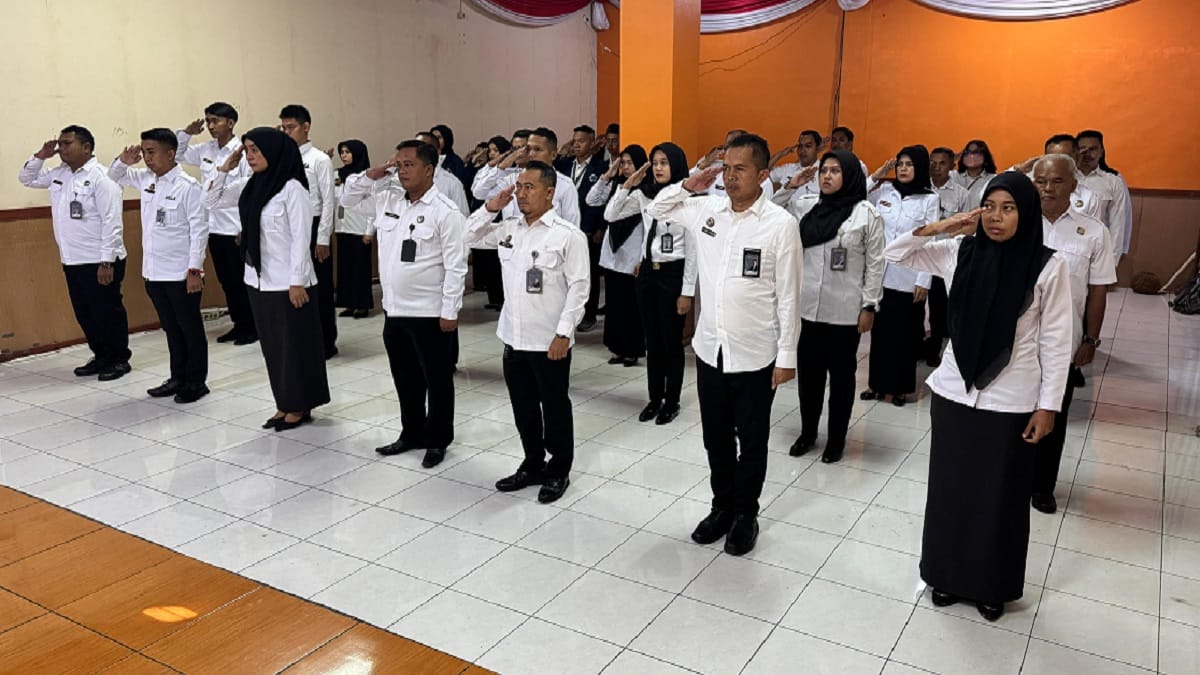 Lapas Kelas IIA Garut Mengikuti Apel Virtual Bersama Wamenko Kumham Imipas, Prof. Otto Hasibuan