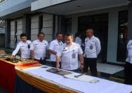Pemusnahan Barang Sitaan Hasil Sidak Lapas Kelas IIA Garut, Berupa Alat Komunikasi dan Alat Elektronik Ilegal