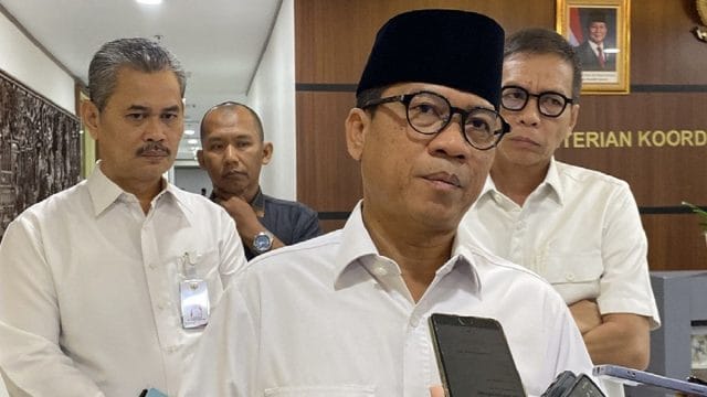 Mendes PDT, Yandri Susanto di Gedung Bappenas, Senin (6/10/2025)