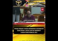DPR Selidiki Dugaan Intimidasi Jaksa