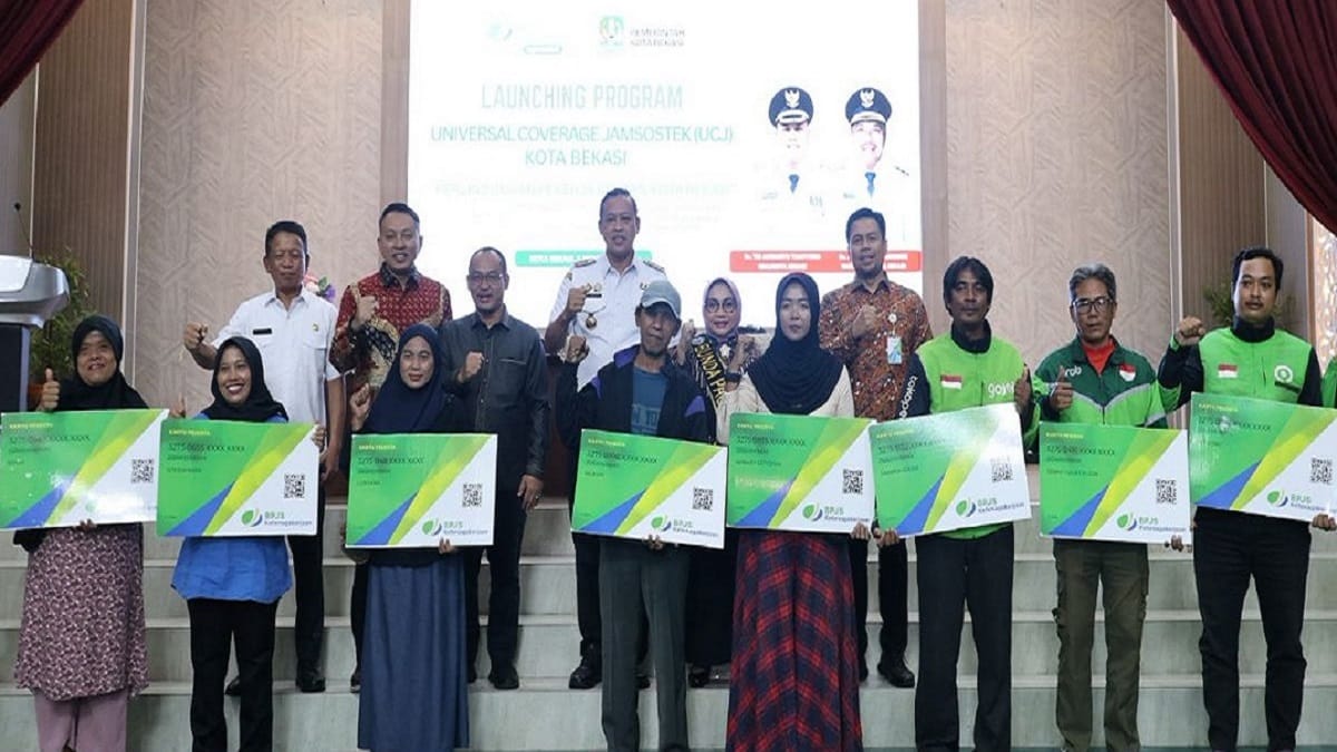 Launching Program SIGAP, 11 Ribu Pekerja Informal Kota Bekasi Kini Dapat Perlindungan BPJS Ketenagakerjaan
