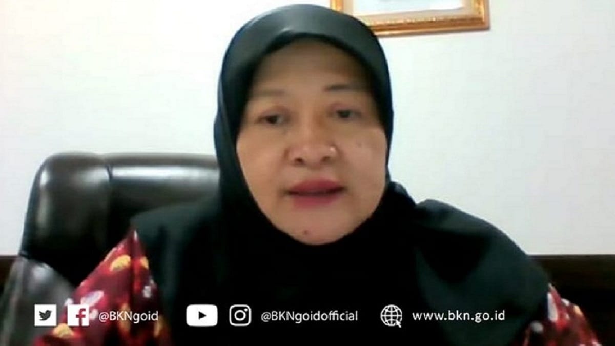 Sekretaris Utama BKN, Imas Sukmariah