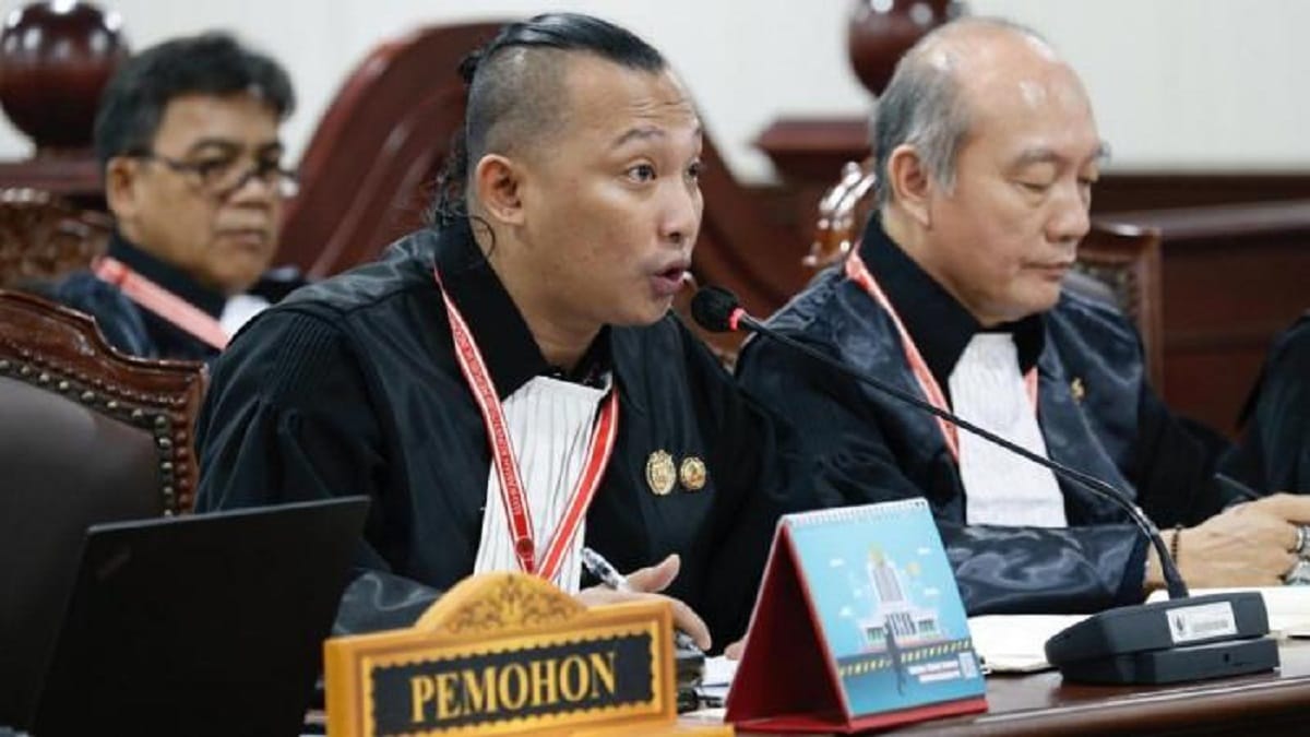 Syamsul Jahidin pemohon gugatan UU Polri