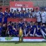 Tim Tajimalela FA U-14 berhasil meraih gelar juara di ajang Singa Cup 2025 di Singapura