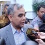 Ketua MPR RI, Ahmad Muzani saat meberikan keterangan kepada media, usai menghadiri jamuan minum teh bersama Presiden Prabowo Subianto di kompleks Istana Kepresidenan