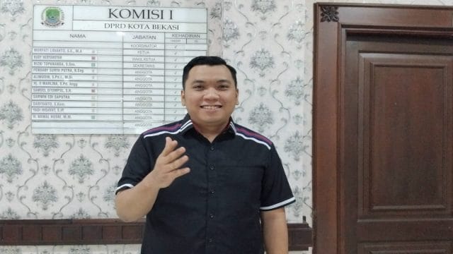 Samuel Sitompul, anggota Komisi I DPRD Kota Bekasi.
