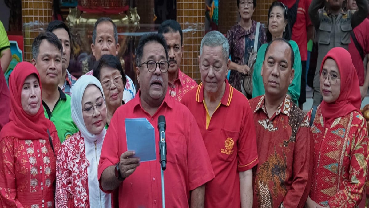 Wakil Gubernur (Wagub) DKI Jakarta, Rano Karno Tinjau Perayaan Imlek 2577 Kongzili Di Klenteng Bio Hok Tek Tjeng Sin