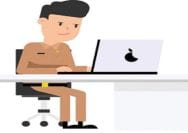 Ilustrasi ASN Menjalankan WFA Usai Libur Lebaran