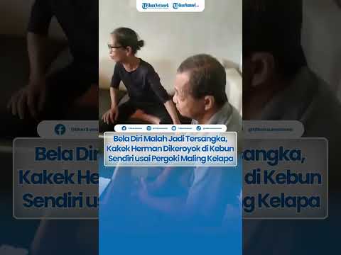 Bela Diri Di Kebun Kelapa Milik Sendiri, Kakek Herman Jadi Tersangka
