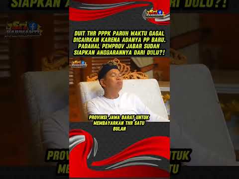 Dedi Mulyadi Minta Maaf, THR P3K Paruh Waktu Tidak Bisa Cair