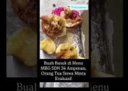 Menu Buah Busuk MBG, Tuai Protes Orang Tua Siswa SDN 34 Ampenan