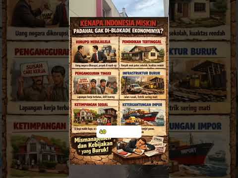 Narasi Indonesia Negara Miskin Jadi Sorotan Rakyat