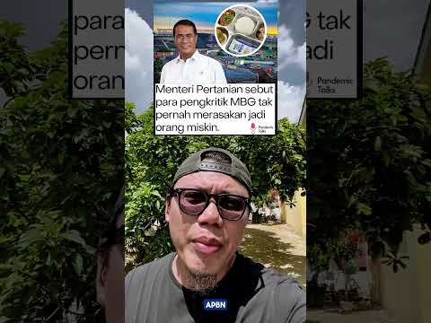 Pernyataan Menteri Pertanian Soal Pengkritik MBG Picu Polemik