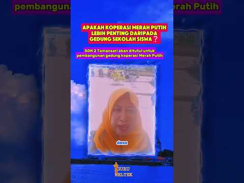 Sekolah Terancam Tergusur Oleh Proyek Pembangunan Koperasi Desa Merah Putih