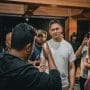 Dandim 1501 Ternate, Letkol Inf Jani Setiadi membubarkan kegiatan nobar film dokumenter Pesta Babi di Benteng Oranje Ternate, Maluku Utara, Jumat malam (8/5/2026).
