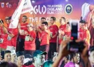Gubernur DKI Jakarta, Pramono Anung saat melepas peserta lomba lari Digiland Run 2026.