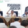 Jamdatun, Prof (HC) Dr R Narendra Jatna SH LLM saat memaparkan materinya dalam kegiatan FGD, di Aula Gedung Utama Kejaksaan Tinggi Banten, Senin (11/5/2026).