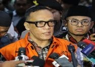 Mantan Wakil Menteri Ketenagakerjaan, Immanuel Ebenezer Gerungan alias Noel,setelah sidang tuntutan di Pengadilan Tipikor Jakarta, pada Senin (18/5/2026).