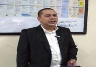 Wakil Ketua 2 DPRD Kota Bekasi, Faisal SE saat menyampaikan keterangan.