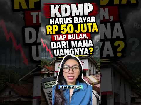 Cicilan KDMP Hampir Rp50 Juta per Bulan, Mampukah Koperasi Desa Bertahan?