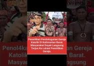 Masyarakat Dayak Serukan Toleransi Usai Penolakan Gereja di Kalimantan Barat