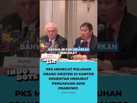 Video Pernyataan Hashim soal Kementan dan PKS Kembali Ramai Dibahas