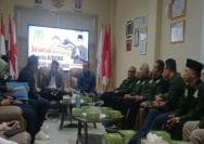 Audensi LPM Kota Bekasi di kantor Ketua DPRD Kota Bekasi terkait penguatan peran LPM dalam perencanaan pembangunan di wilayah.