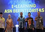KPK bersama KemenPANRB, BKN dan LAN meluncurkan E-Learning ASN Berintegritas