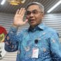 Ketua KPK, Setyo Budiyanto saat menyampaikan keterangan persnya di Gedung Merah Putih, Kamis (4/6/2026).