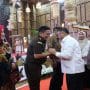 Plh. Wali Kota Bekasi, Abdul Harris Bobihoe menghadiri acara Pisah Sambut Kajati Jabar Tahun 2026 yang berlangsung di Bale Gede Gedung Pakuan, Kota Bandung, Senin (2/6/2026).