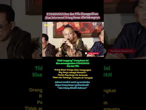 Penangguhan Penahanan Roy Suryo dan Tifa Picu Dugaan Intervensi