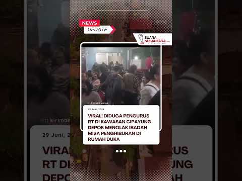 Viral, Penolakan Misa Penghiburan Di Rumah Duka Cipayung Depok Jadi Sorotan