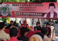 Kegiatan jaring aspirasi (reses) anggota DPRD Kota Bekasi, Rudy Heriansyah di RW014, Kelurahan Pejuang, Kecamatan Medan Satria, Kamis (09/7/2026).
