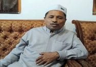 Wakil Ketua BMPS Kota Bekasi, Marno, saat menyampaikan keterangan.