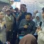 Wakil Wali Kota Blitar, Elim Tyu Samba dampingi kunker Menteri PKP, Maruarar Sirait.