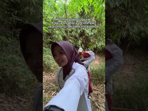 Akses Sekolah Terjal dan Berbahaya, Perjuangan Siswa Menuju Sekolah