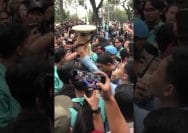 Aksi BEM Solo Raya Diwarnai Dugaan Pengamanan Sejumlah Peserta Oleh Aparat