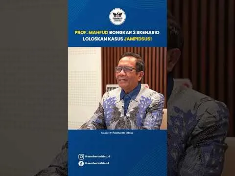 Mahfud MD Paparkan Tiga Skenario Penanganan Kasus Jampidsus