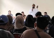 Anggota DPRD Kota Bekasi, Nawal Husni saat sosialisasi Ranperda Pencegahan dan Penanggulangan Perilaku Penyimpangan Seksual dan Perilaku Seksual Berisiko di Kecamatan Bekasi Utara, Senin (10/8/2026).