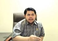 Anggota Komisi I DPRD Kota Bekasi, Gilang Esa Mohammad saat menyampaikan keterangan, Senin (03/8/2026).