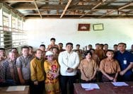 Gubernur Sumatera Utara (Sumut), Muhammad Bobby Afif Nasution tinjau SMKN 1 Lotu, Nias Utara, Kabupaten Nias Utara.