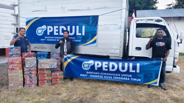 OT Peduli Salurkan Bantuan Logistik Untuk Korban Gempa Nagekeo NTT