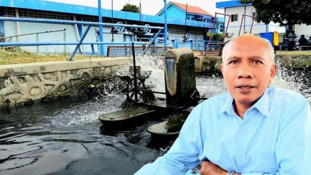 Manajer Operasional Perumda Tirta Patriot Kota Bekasi, Ahmad Giri Widodo.