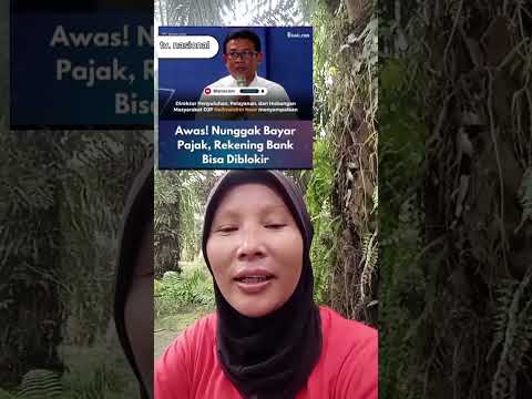 Wacana Pemblokiran Rekening Penunggak Pajak Tuai Reaksi Di Media Sosial