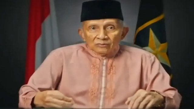 Pendiri Partai Ummat, Amien Rais