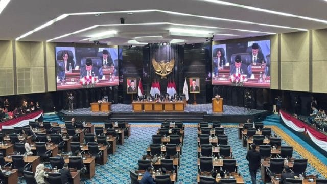 Rapat Paripurna DPRD DKI Jakarta, Kamis (3/9/2026).