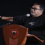 Wakil Gubernur DKI Jakarta, Rano Karno saat menghadiri konferensi pers Jakarta Film Week (JFW) 2026 di CGV Grand Indonesia