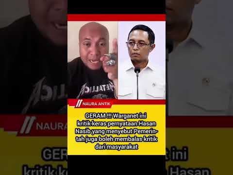 Hasan Nasbi Sebut Pemerintah Boleh Kritik Balik, Warganet: Anda Digaji Rakyat