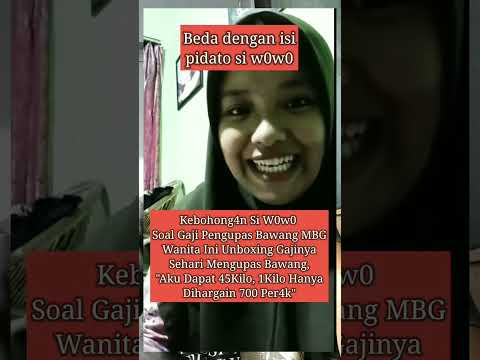 Pengupas Bawang Unboxing Gaji, 45 Kg Dibayar Rp31.500